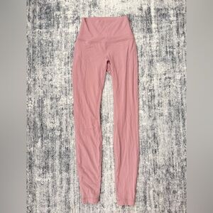 Lululemon Align Pant 28" in Pink Puff